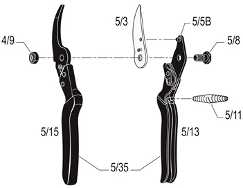 FELCO 5 Basic Hand Pruning Shear